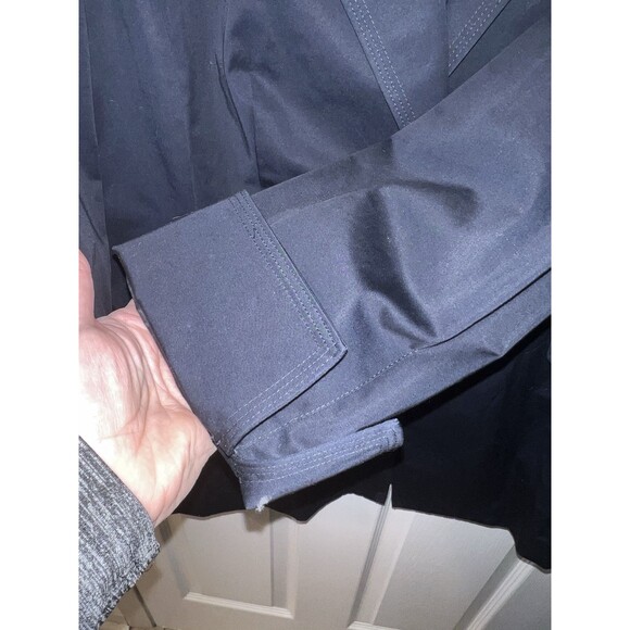 Kate Hill Jacket Womens Sz 14 Navy Blazer One Button Career Nautical Stretch New - Picture 5 of 9